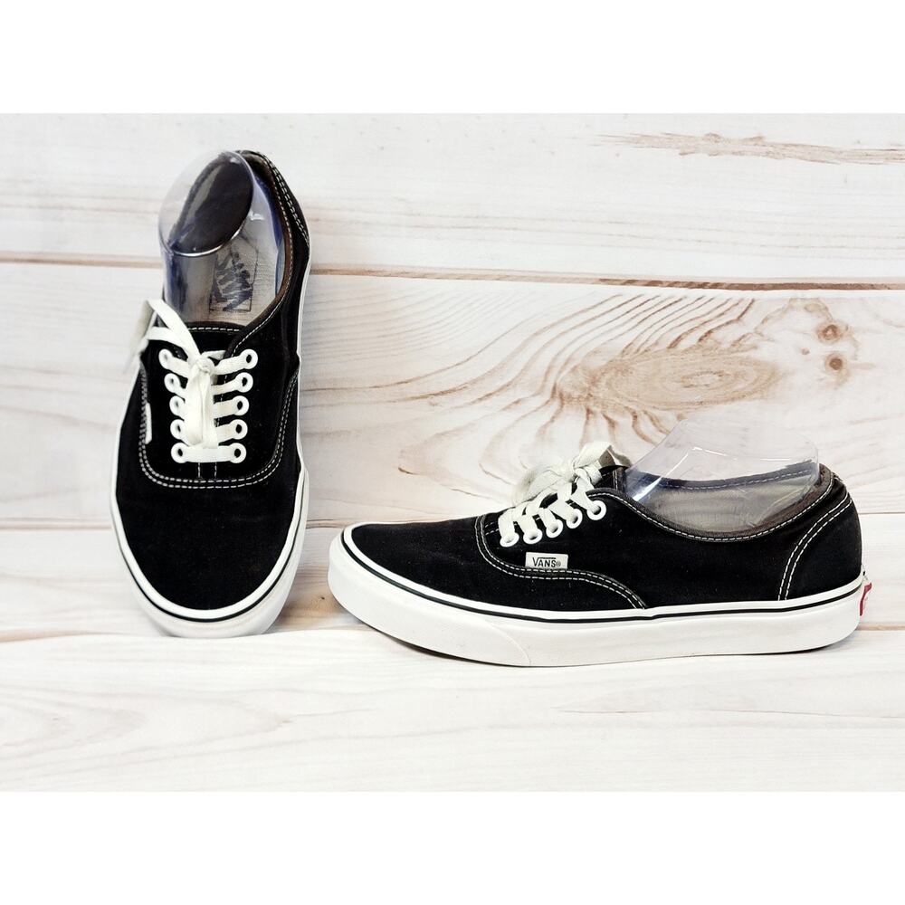 Vans Unisex Off The Wall Black Casual Shoes Sneakers Size M 9 W 10.5 Skater Y2K